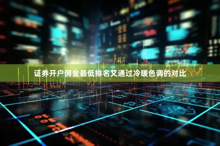 证券开户佣金最低排名又通过冷暖色调的对比